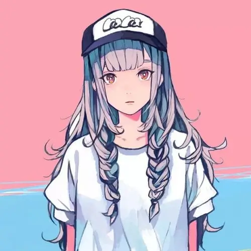 银发御姐风动漫头像女